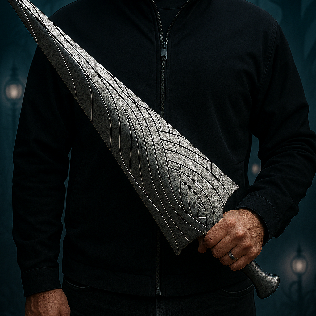 Hollow Knight Cosplay Weapon – The Knight’s Nail Sword Replica - 70CM /27.55 Inch