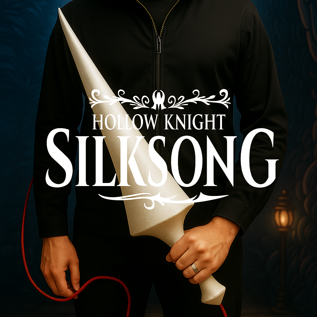 Hollow Knight Silksong Cosplay Weapon – Hornet’s Needle with Thread Replica - 70CM /27.55 Inch
