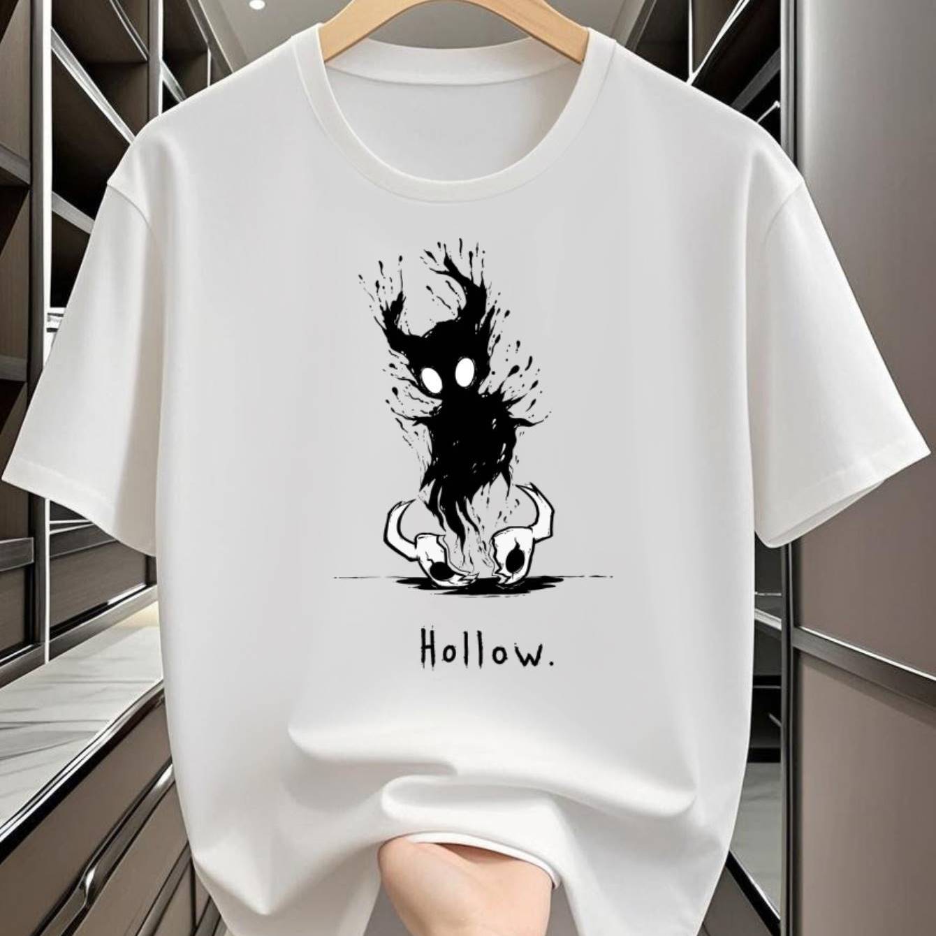 Hollow Knight White T-Shirt – Shade Form