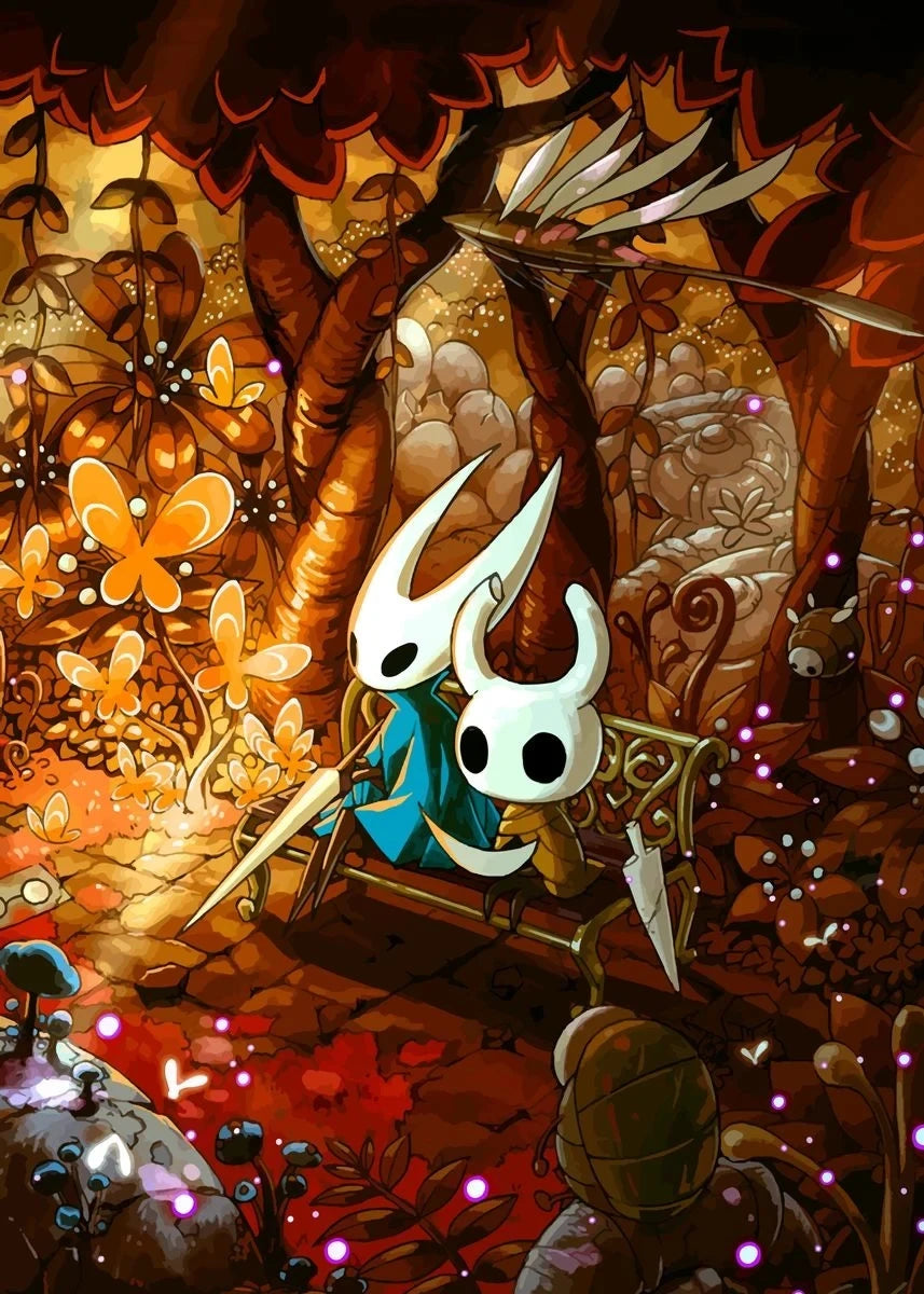 Hollow Knight Poster - Knight & Hornet - 11
