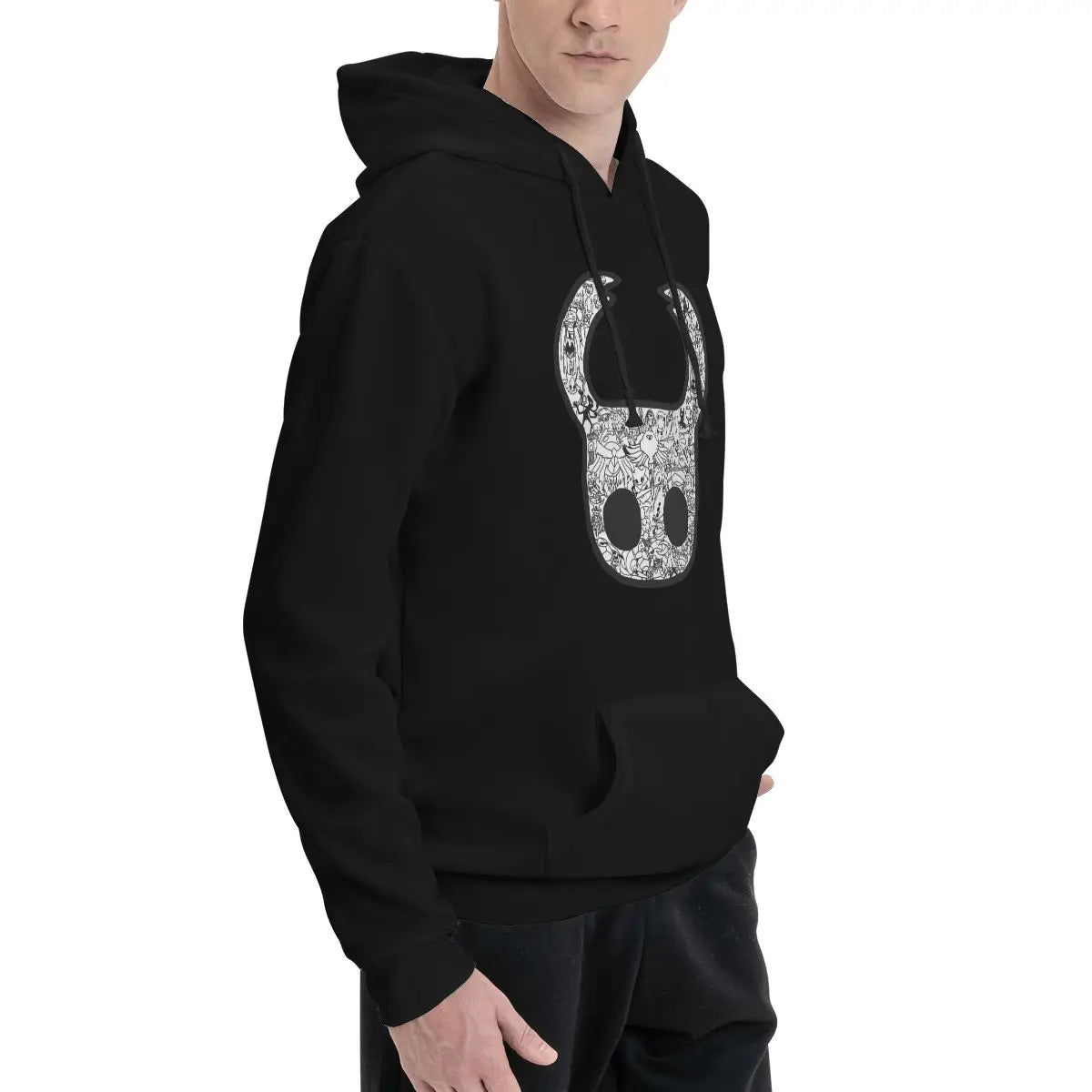 Hollow Knight Skull Hoodie – Multiple Colors