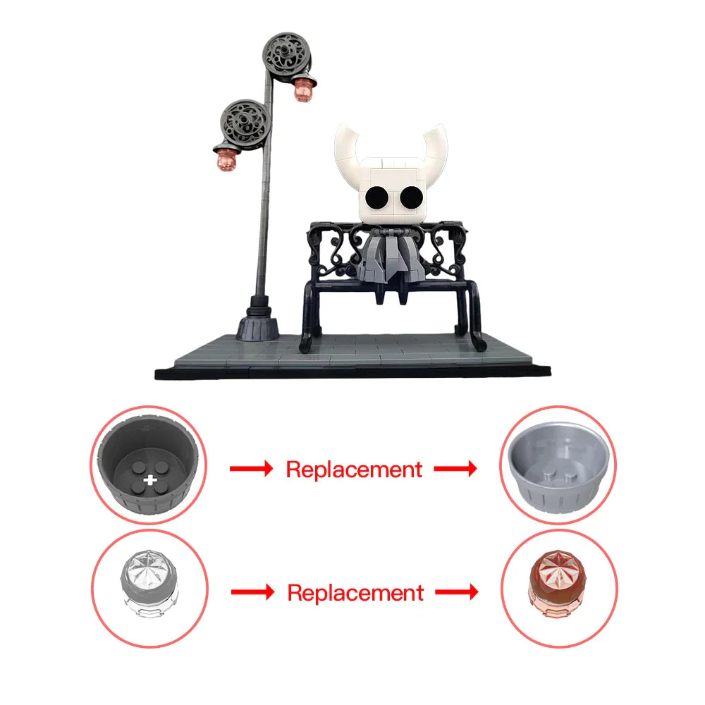 Hollow Knight – Die Ritter-Bausteinfigur – 426 Teile