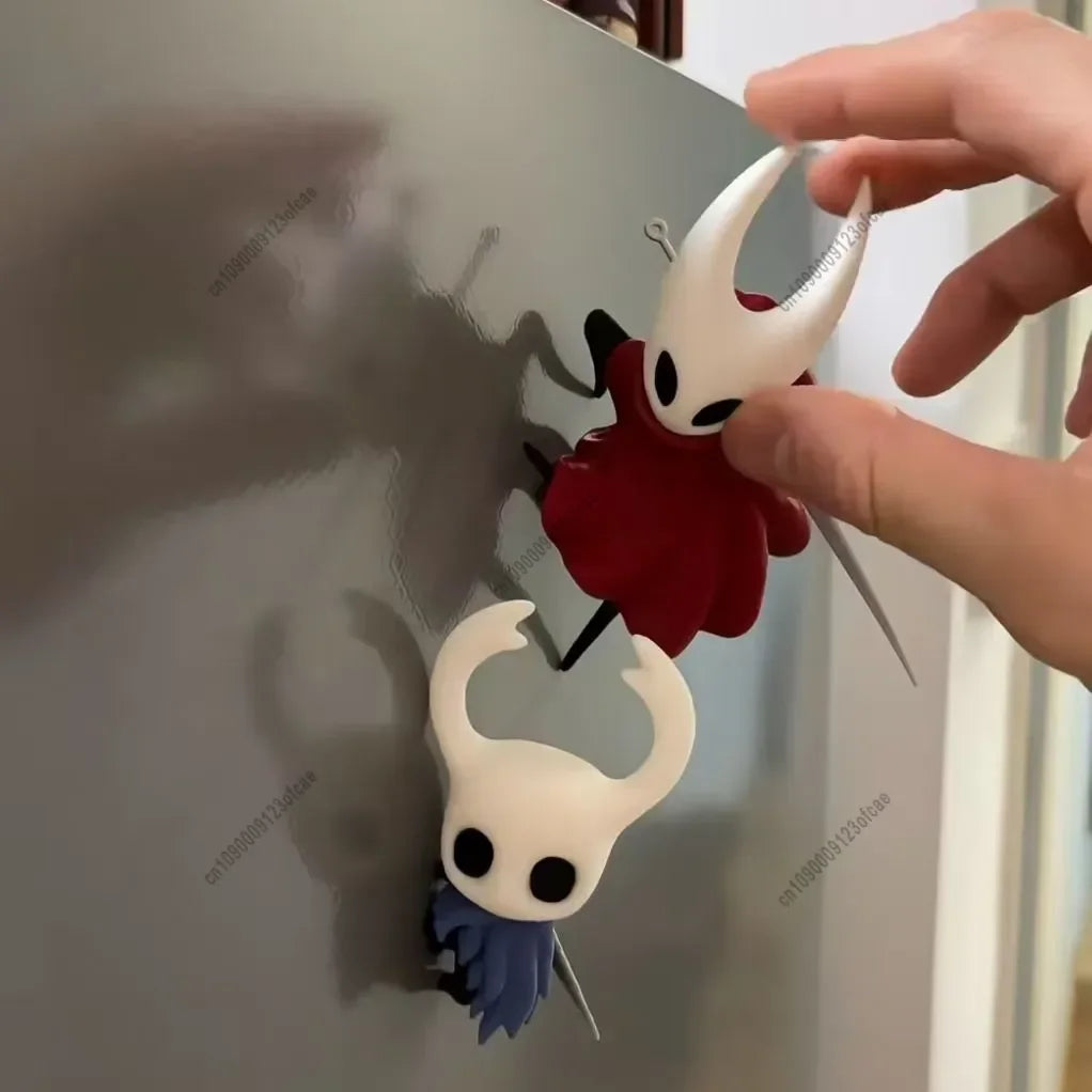 Hollow Knight Fridge Magnet – The Knight & Hornet