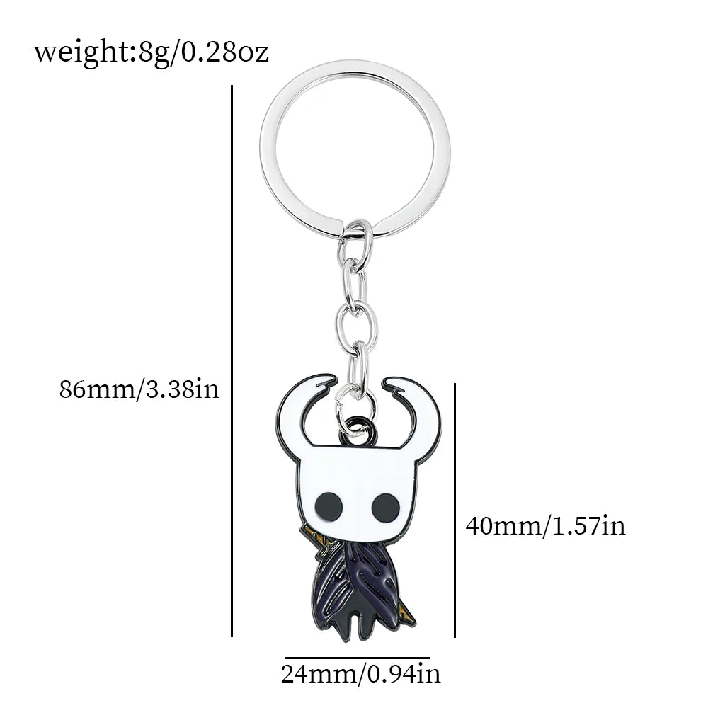 Hollow Knight Keychain - The Knight - 2
