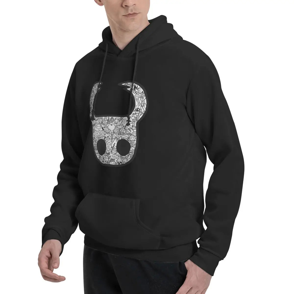 Hollow Knight Skull Hoodie – Multiple Colors