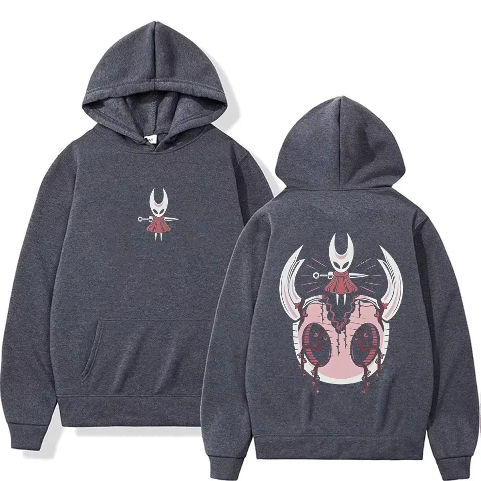 Hollow Knight Hoodie - Hornet & The Knight Skull - Multiple Choice of Colors