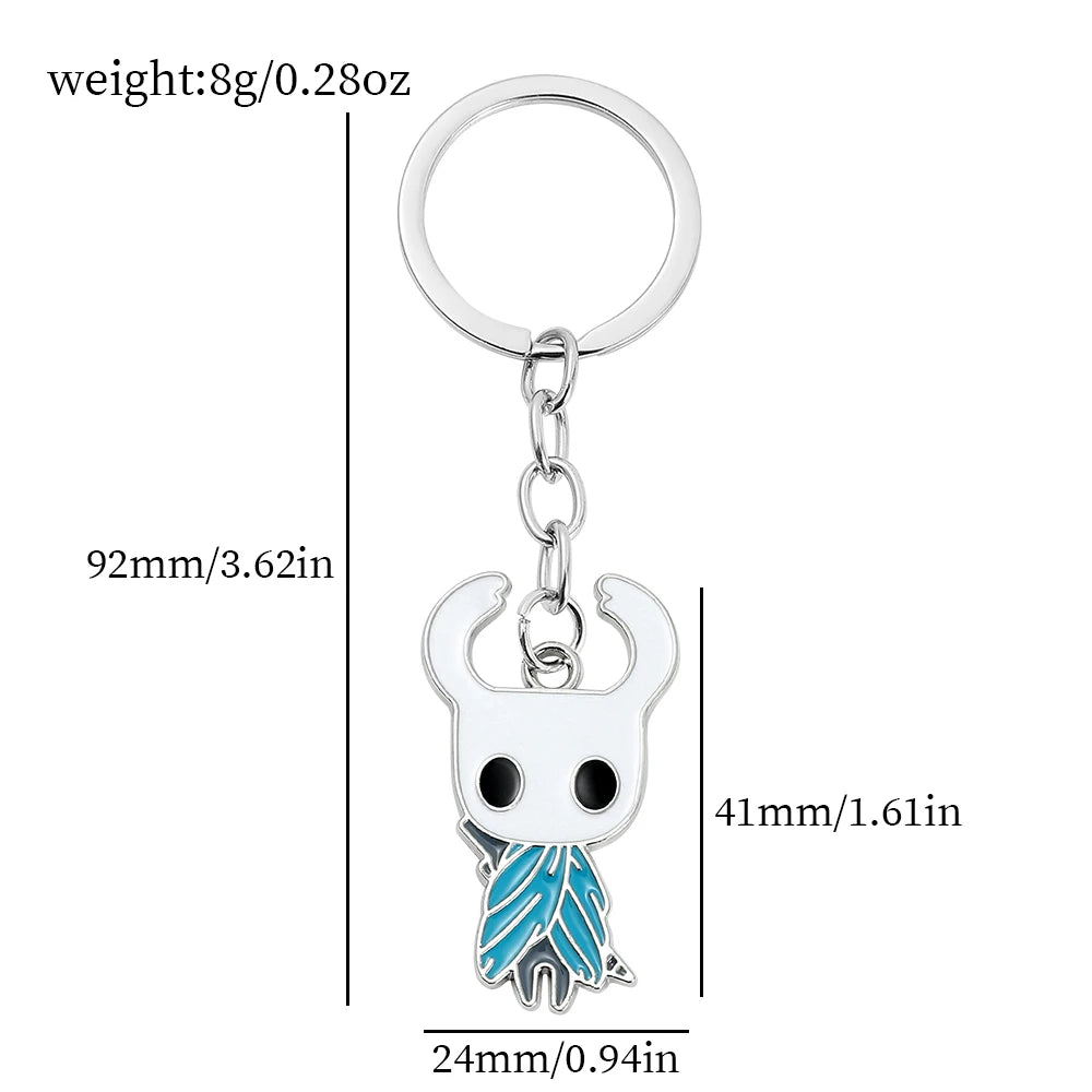 Hollow Knight Keychain - The Knight - 3
