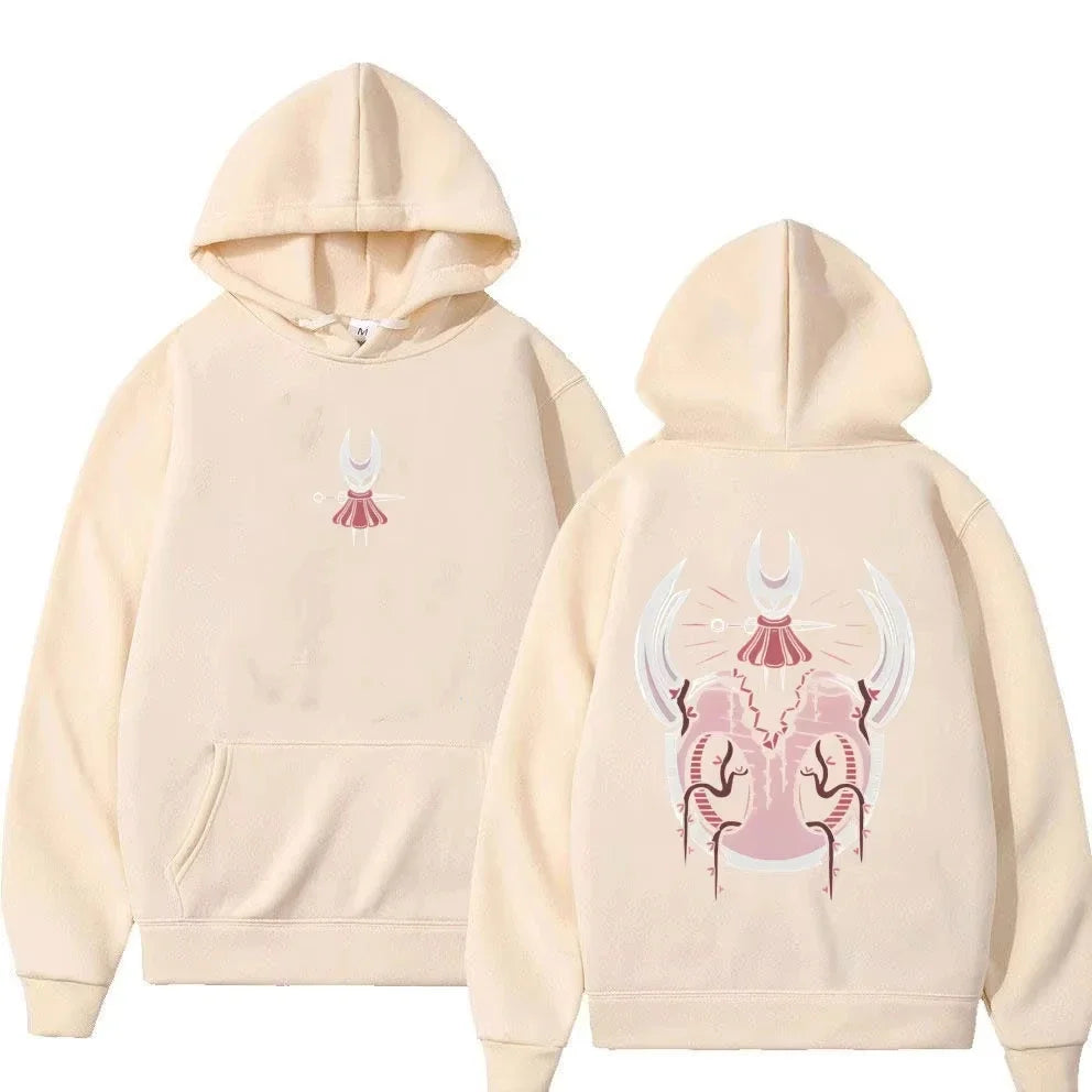 Hollow Knight Hoodie - Hornet & The Knight Skull - Multiple Choice of Colors