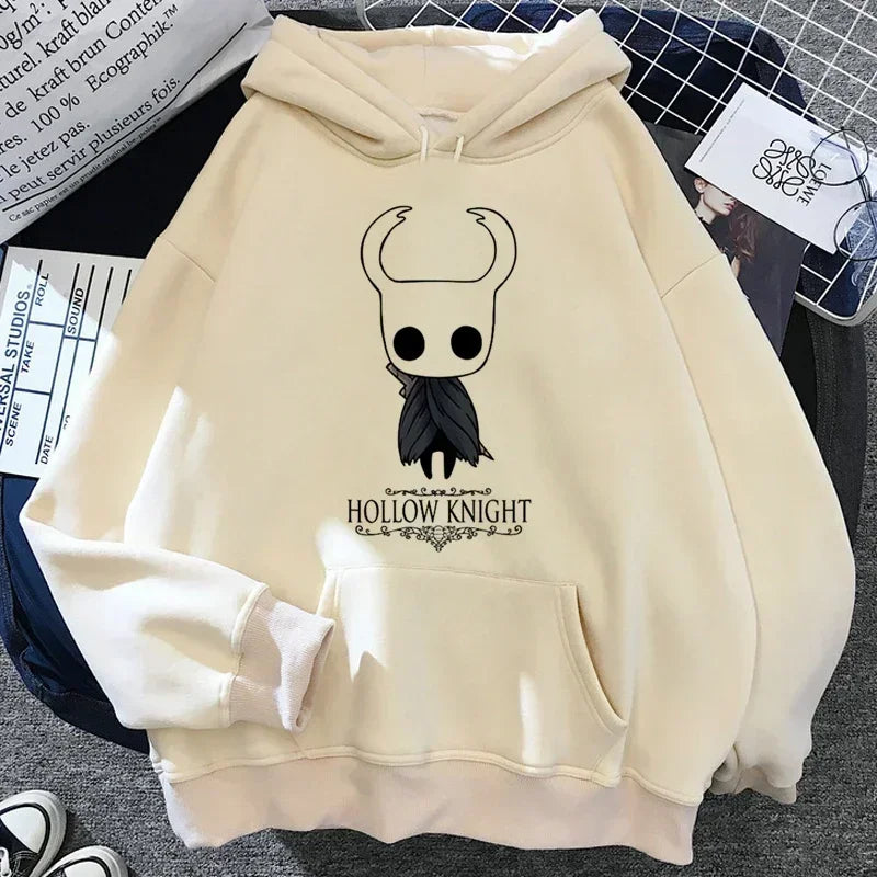 Hollow Knight weißer Hoodie – Der Ritter
