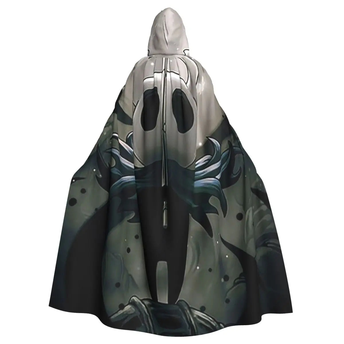 Hollow Knight Long Hooded Cloak - The Knight - 1