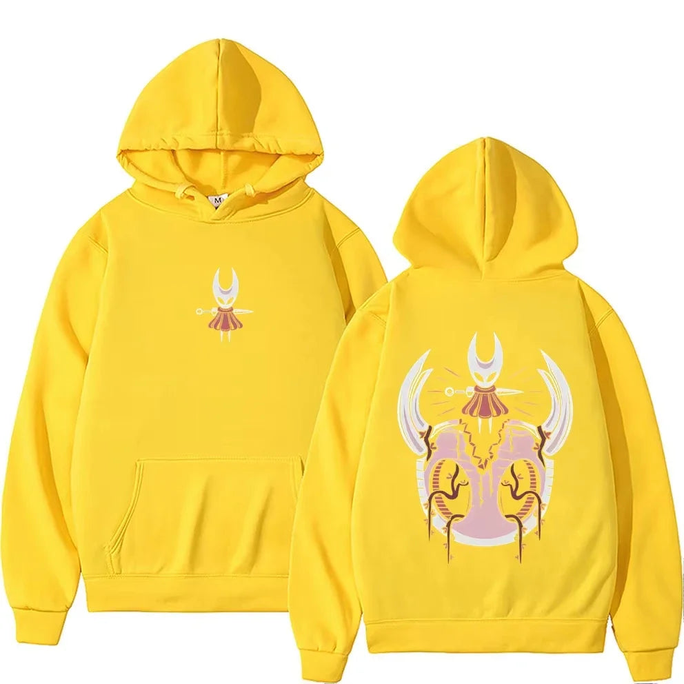 Hollow Knight Hoodie - Hornet & The Knight Skull - Multiple Choice of Colors