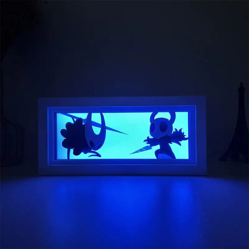 Hollow Knight The Knight & Hornet LED Night Light – 16 Colors