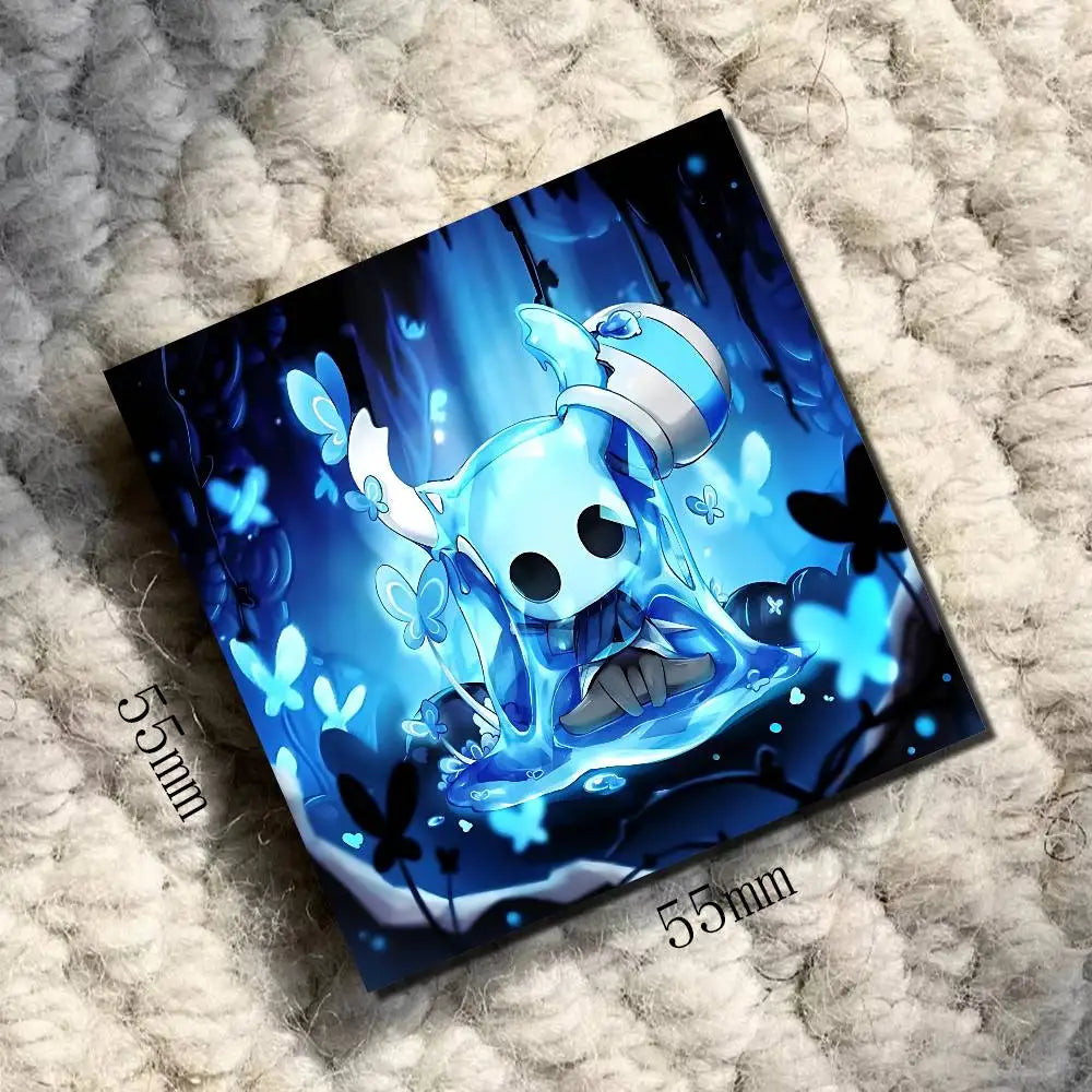 Hollow Knight Fridge Magnet - The Knight & Lifeblood - 1