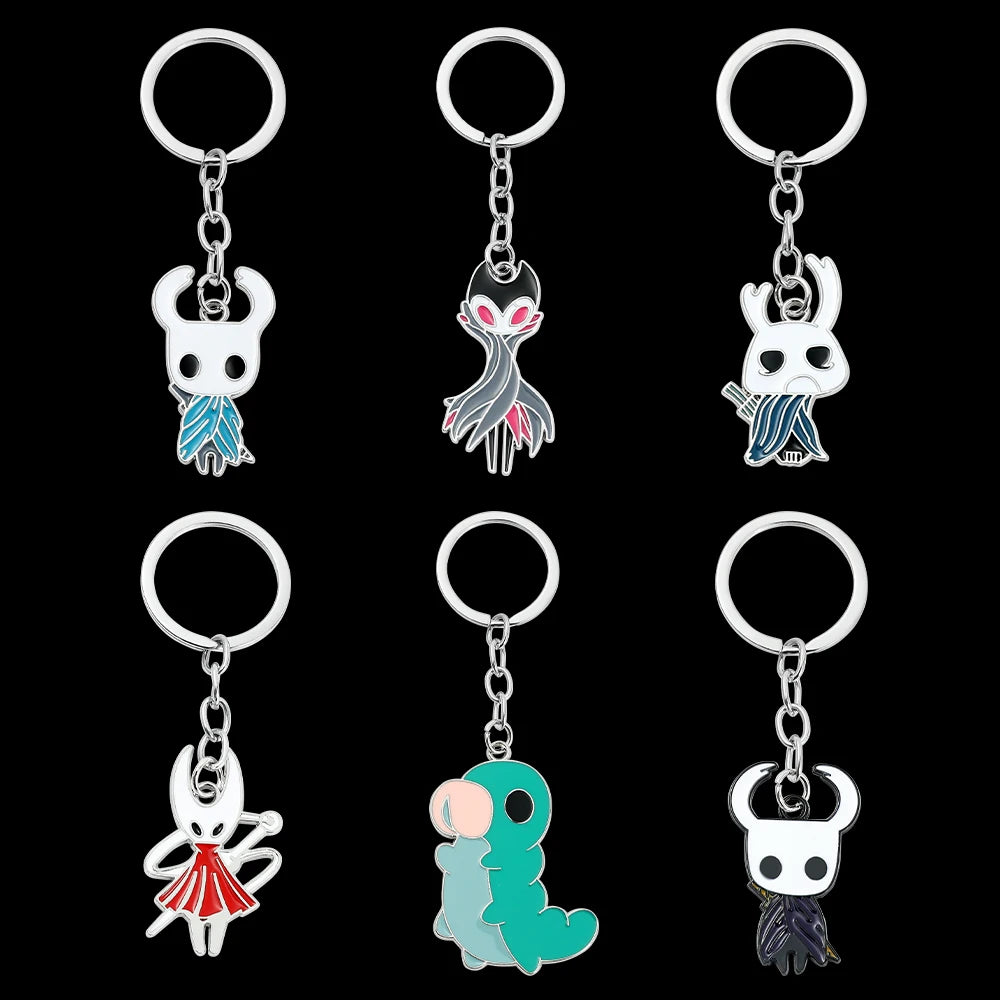 Hollow Knight Keychain - The Knight - 2