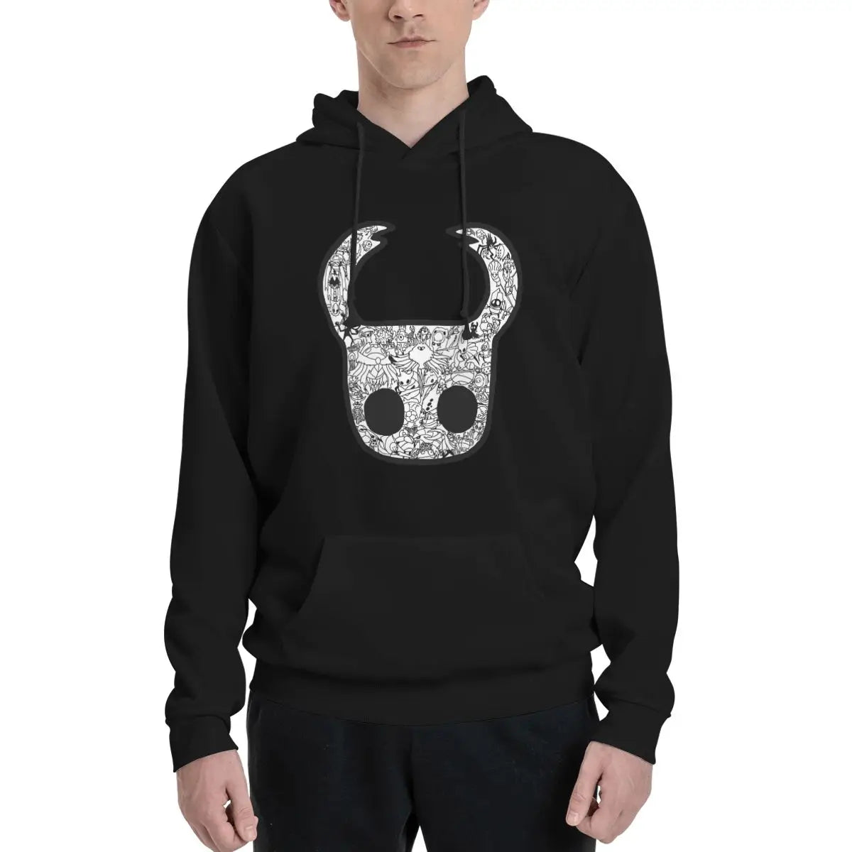 Hollow Knight Skull Hoodie – Multiple Colors