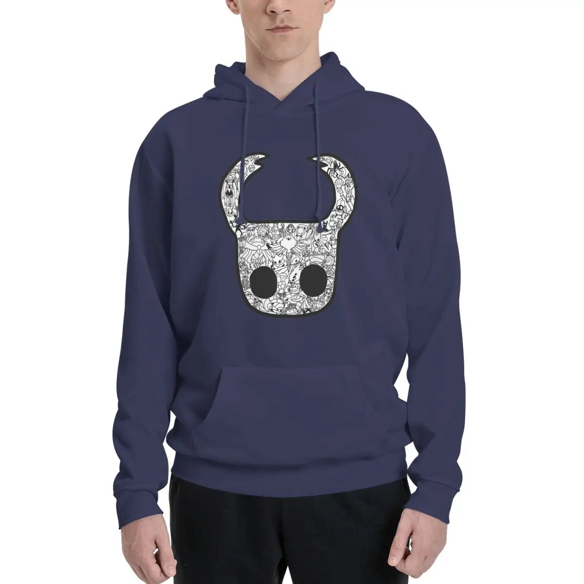 Hollow Knight Skull Hoodie – Multiple Colors