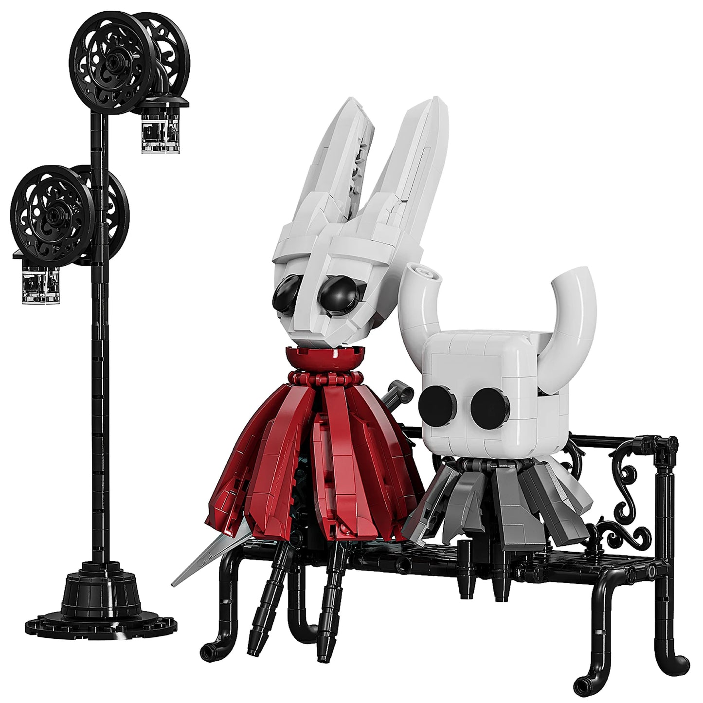 Hollow Knight Hornet & The Knight Building Block Figure - 667 PCS