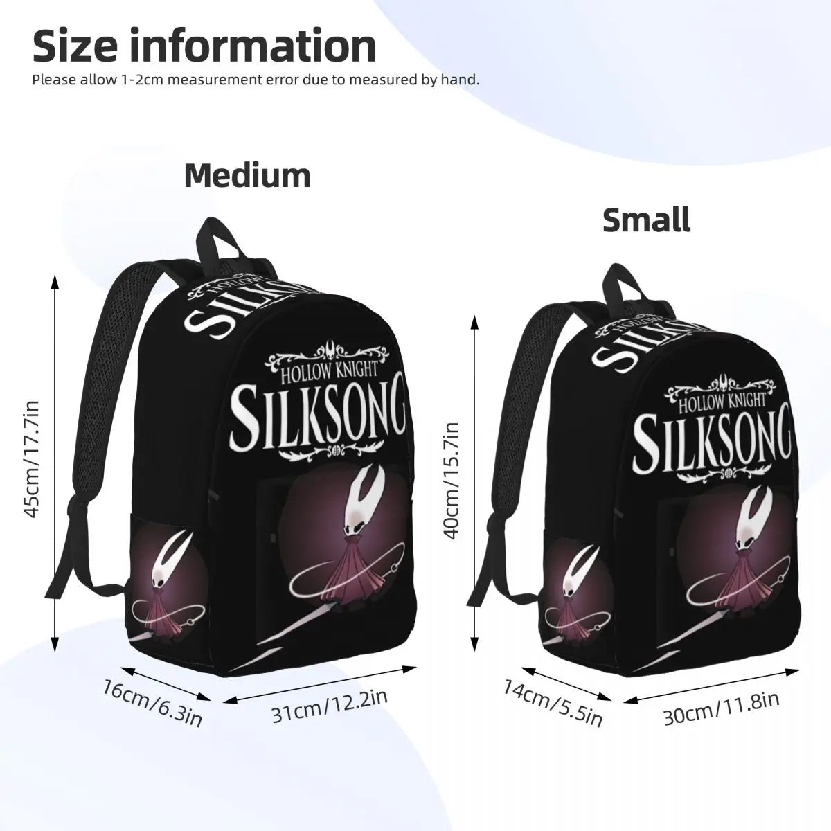 Hollow Knight Silksong Casual Backpack - Hornet - 46cm