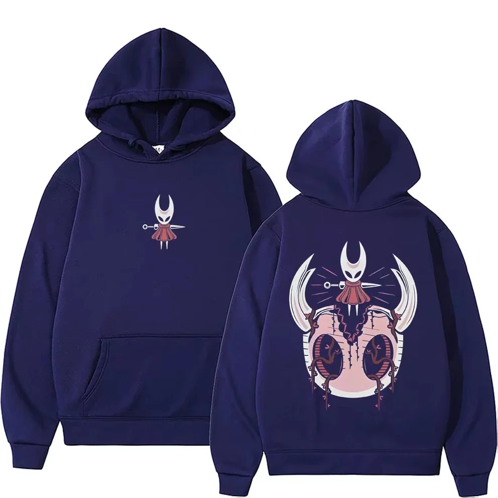 Hollow Knight Hoodie - Hornet & The Knight Skull - Multiple Choice of Colors