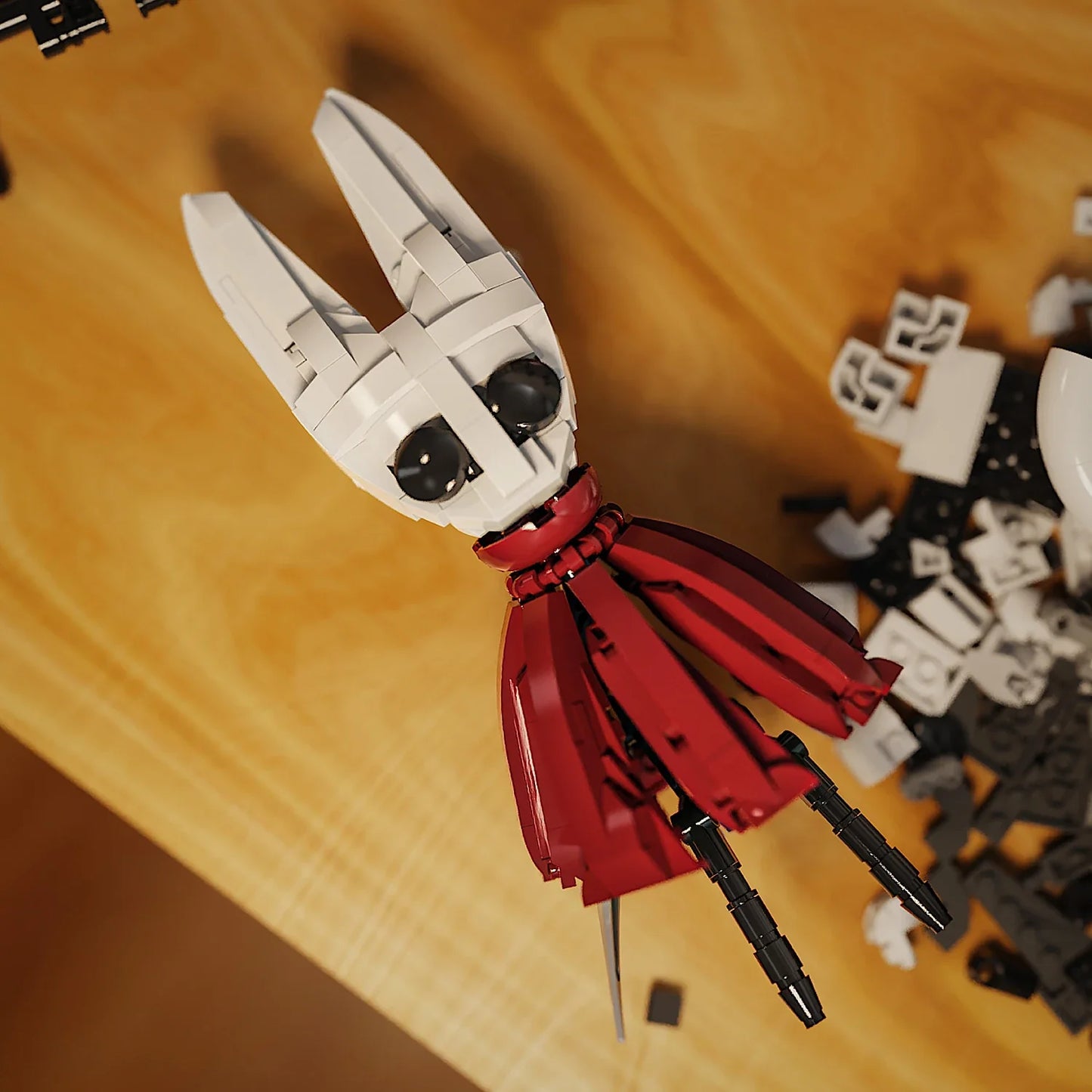 Hollow Knight Hornet & The Knight Building Block Figure - 667 PCS