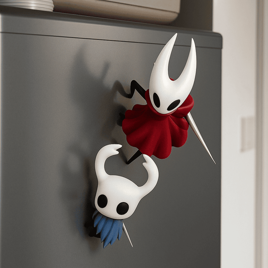 Hollow Knight Fridge Magnet – The Knight & Hornet