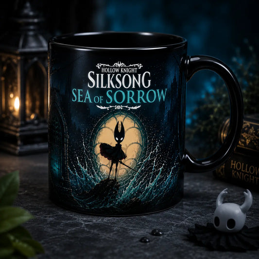 Tasse Hollow Knight Silksong Sea of Sorrow - Motif 1
