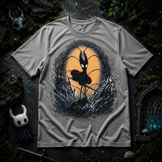 T-shirt gris Hollow Knight Sea of Sorrow
