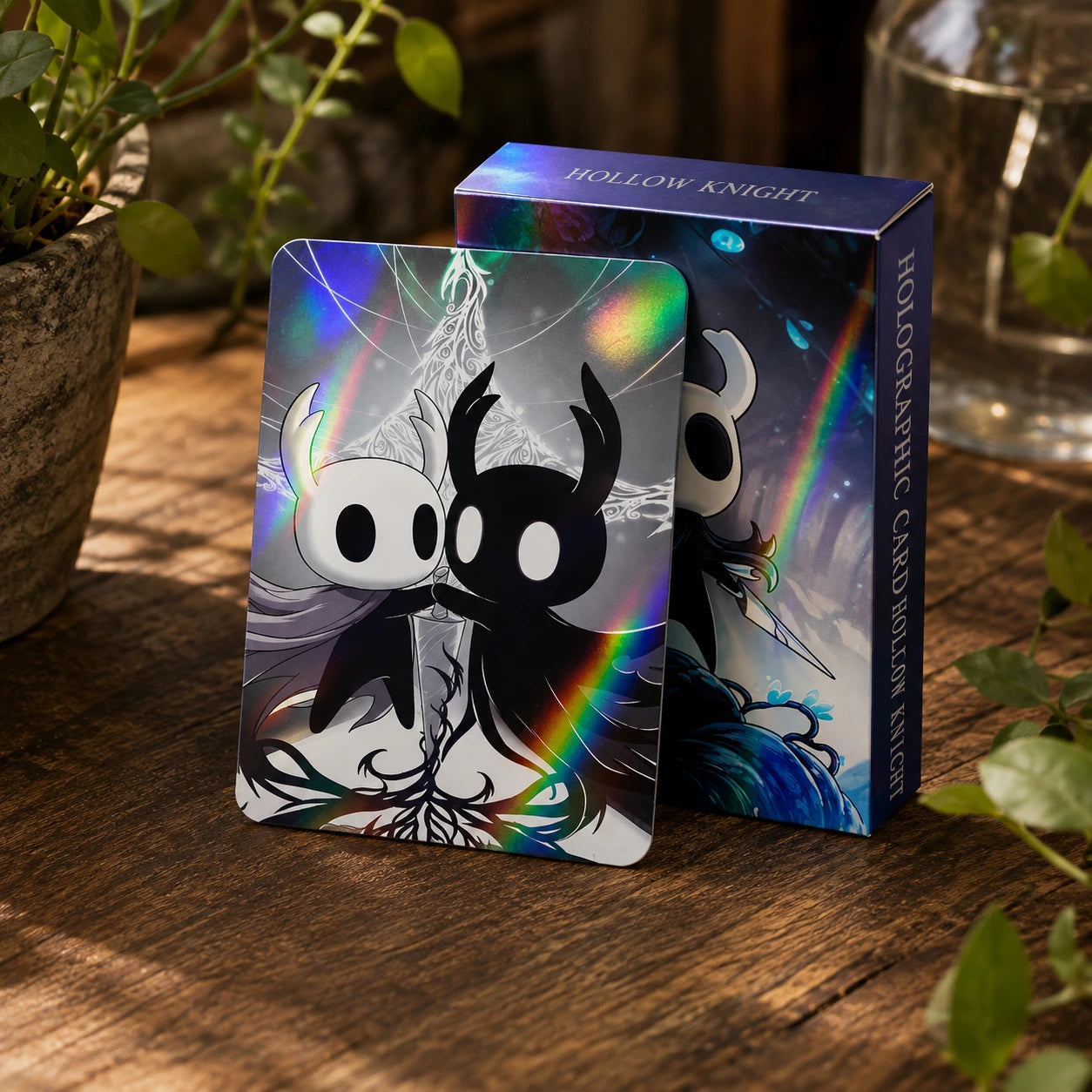 Hollow Knight The Knight Holographic Trading Card Set – 30 Cards