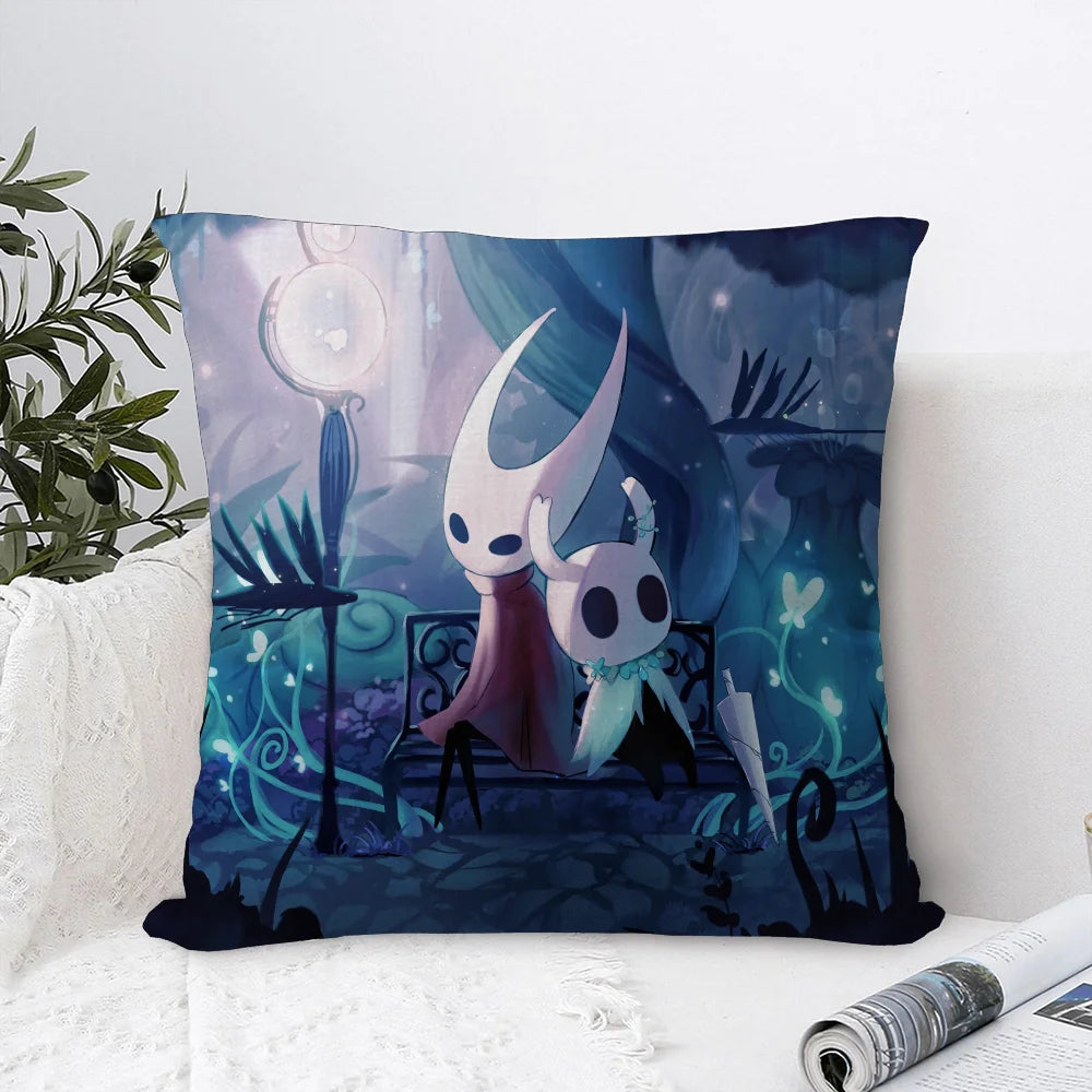 Hollow Knight Pillow Cover - Hornet & The Knight - 7
