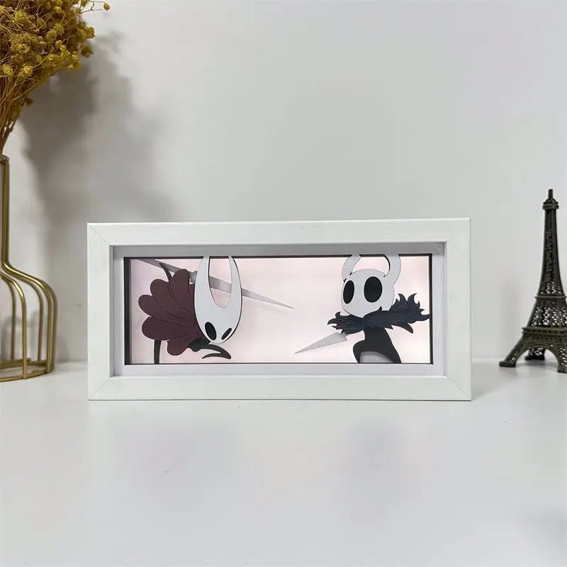 Hollow Knight The Knight & Hornet LED Night Light – 16 Colors