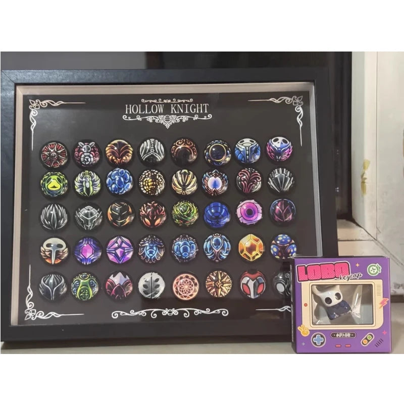 Hollow Knight Silksong Magnetic Charm Set – Complete Collectible Character Collection
