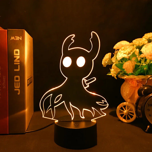 Hollow Knight Shade 3D Acrylic LED Lamp