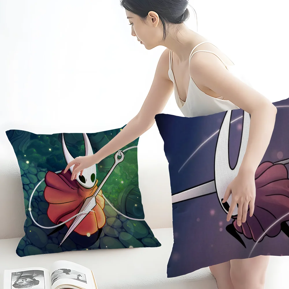 Hollow Knight Pillow Cover - Hornet & The Knight - 7