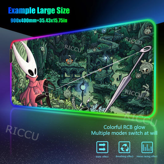 Hollow Knight Silksong Led Mouse Pad - Hornet - 14
