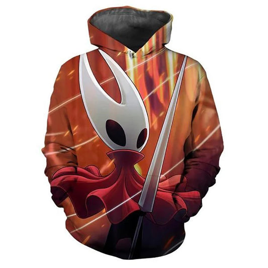 Hollow Knight Silksong 3D Printed Hoodie - Hornet