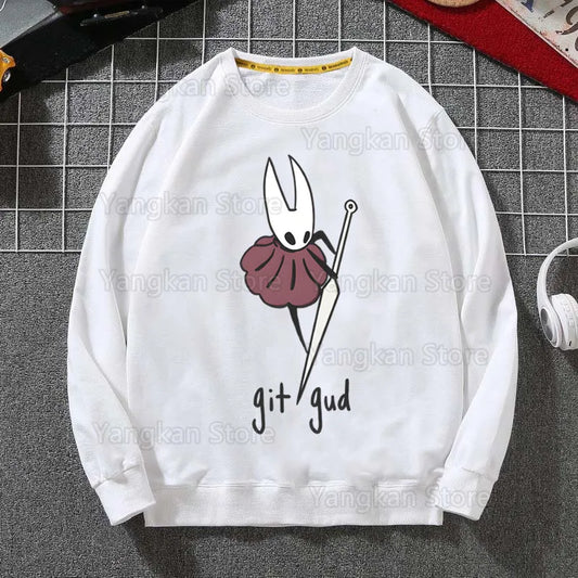 Hollow Knight Silksong Sweatshirt - Hornet - Git Gud
