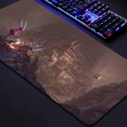 Hollow Knight Mouse Pad - Hornet & Knight - 3
