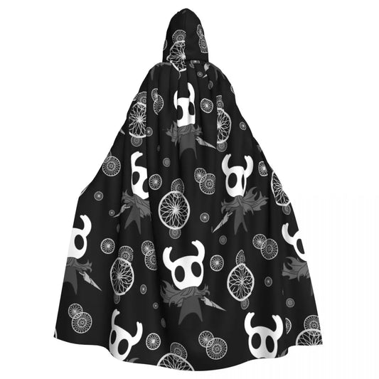 Hollow Knight Long Hooded Cloak - The Knight - 5