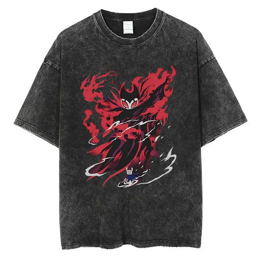 Hollow Knight Schwarzes T-Shirt - Grimm