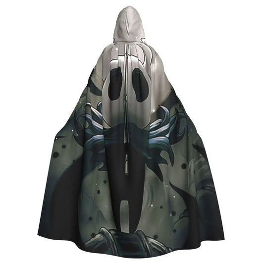 Hollow Knight Long Hooded Cloak - The Knight - 1