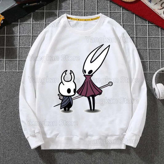 Hollow Knight Silksong Sweatshirt - Hornet & The Knight - 1