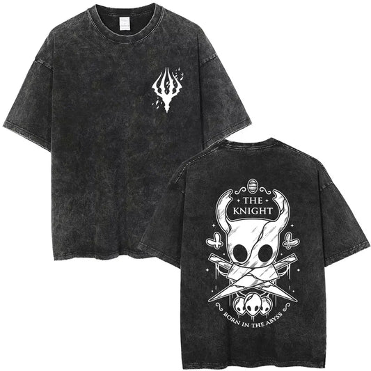 Hollow Knight Schwarzes T-Shirt - Der Ritter