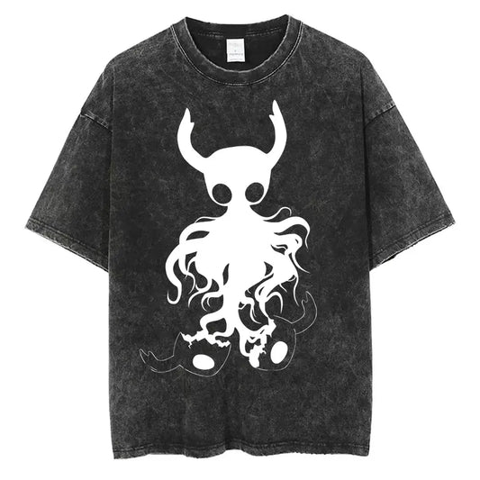 Hollow Knight Schwarzes T-Shirt - Der Schatten
