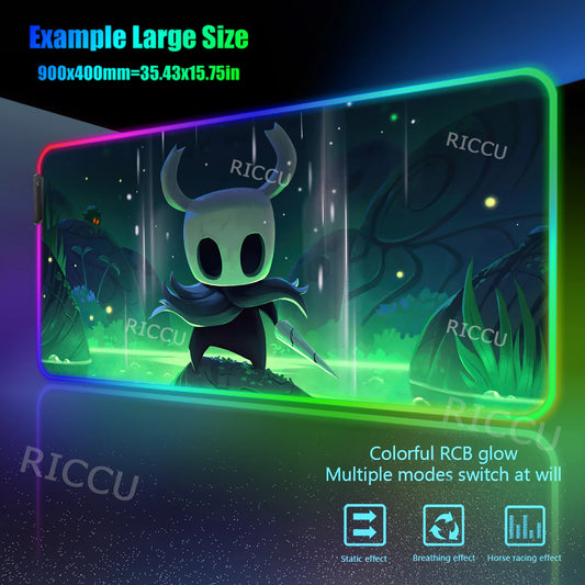 Hollow Knight Led Mouse Pad - The Knight - 11