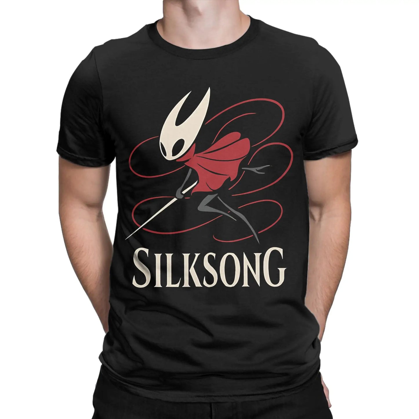 Hollow Knight Silksong T-Shirt - Hornet - Multiple Choice of Colors