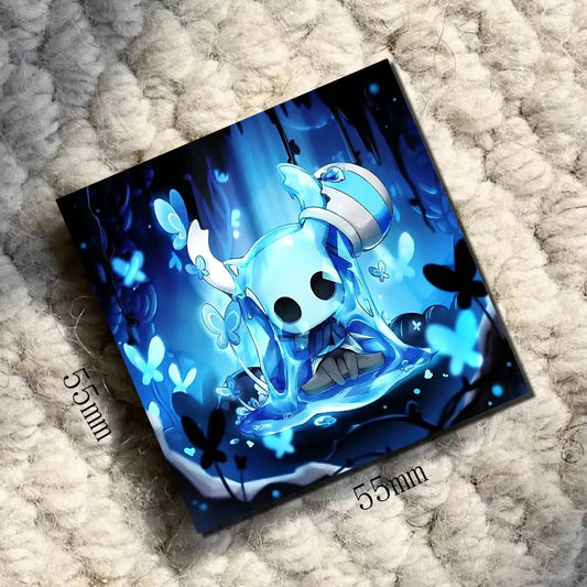 Hollow Knight Fridge Magnet - The Knight & Lifeblood - 1