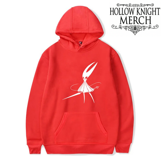 Hollow Knight Silksong Red Hoodie - Hornet