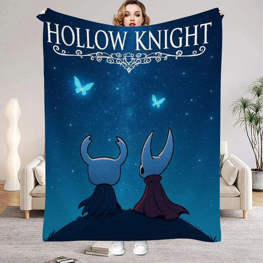 Hollow Knight Flannel Blanket – Ultra Soft Gaming Throw Blanket - Design 9