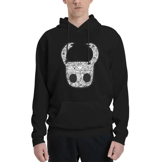 Hollow Knight Skull Hoodie – Multiple Colors