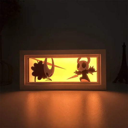Hollow Knight The Knight & Hornet LED Night Light – 16 Colors